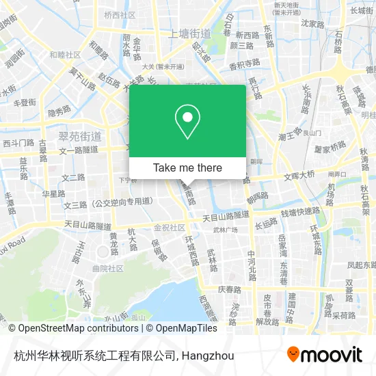 杭州华林视听系统工程有限公司 map