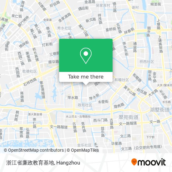 浙江省廉政教育基地 map