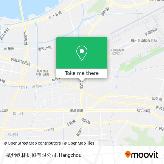 杭州铁林机械有限公司 map