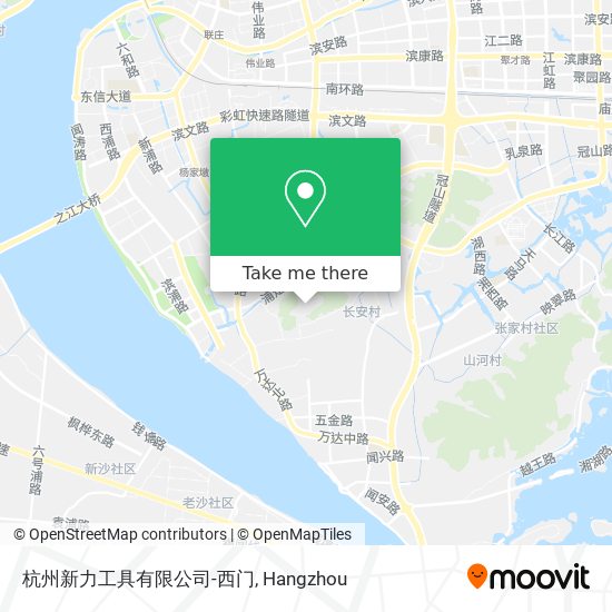 杭州新力工具有限公司-西门 map