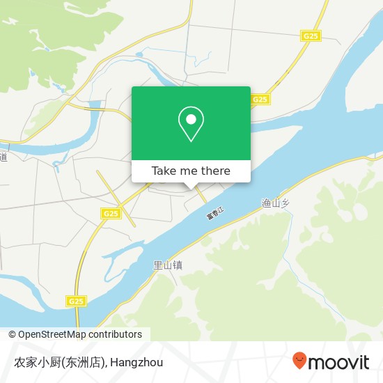 农家小厨(东洲店) map