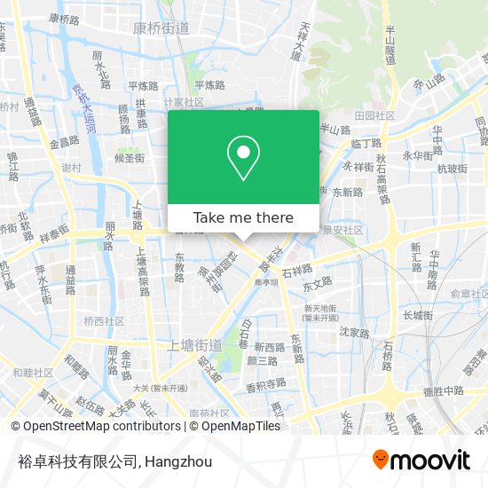 裕卓科技有限公司 map