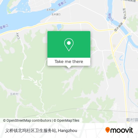 义桥镇北坞社区卫生服务站 map