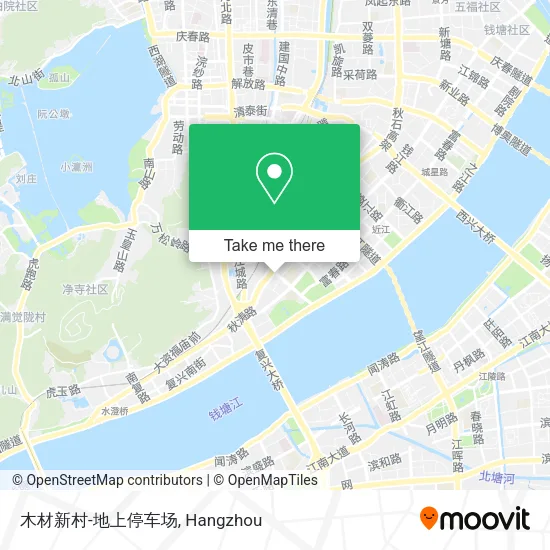 木材新村-地上停车场 map