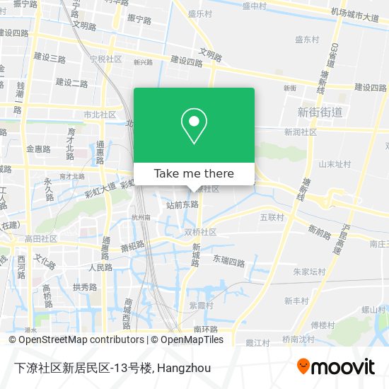 下潦社区新居民区-13号楼 map