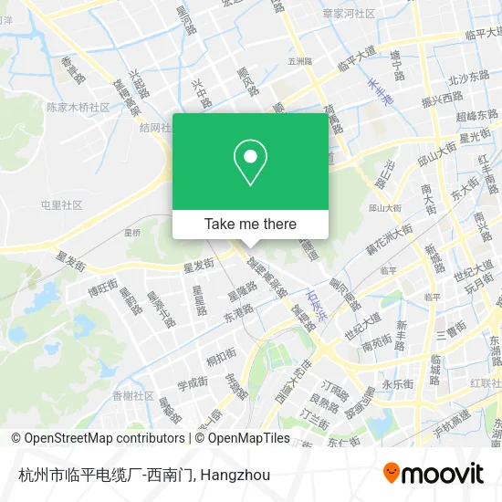 杭州市临平电缆厂-西南门 map