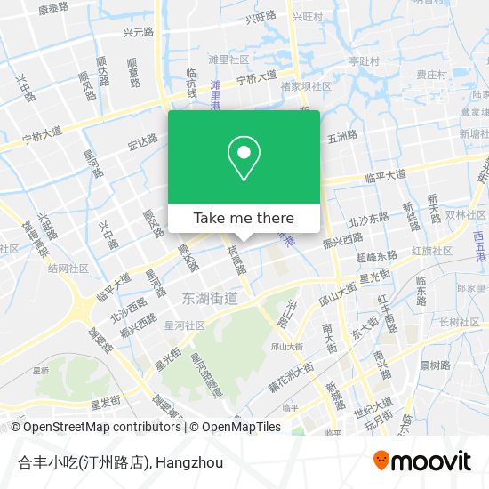 合丰小吃(汀州路店) map