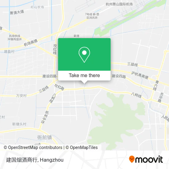 建国烟酒商行 map