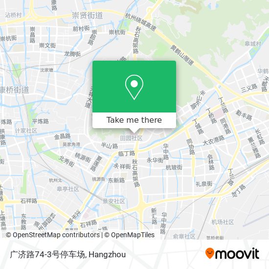 广济路74-3号停车场 map
