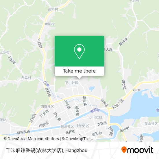 千味麻辣香锅(农林大学店) map