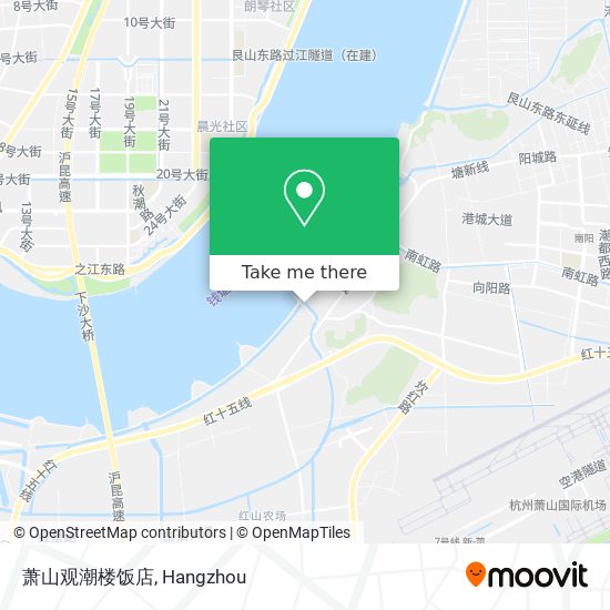 萧山观潮楼饭店 map