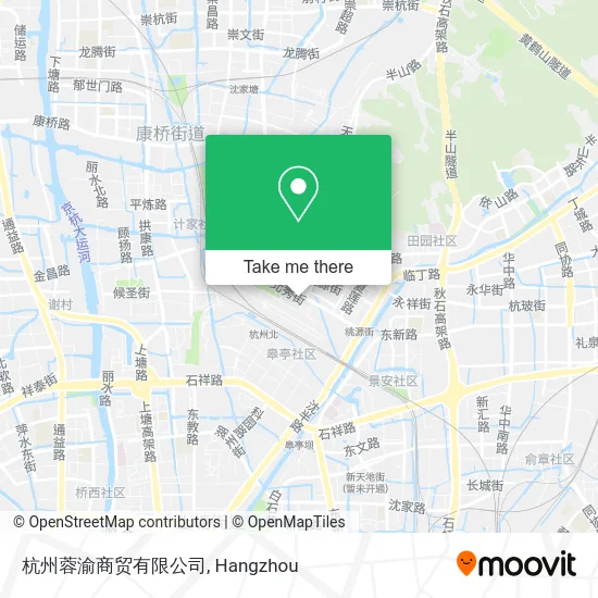 杭州蓉渝商贸有限公司 map