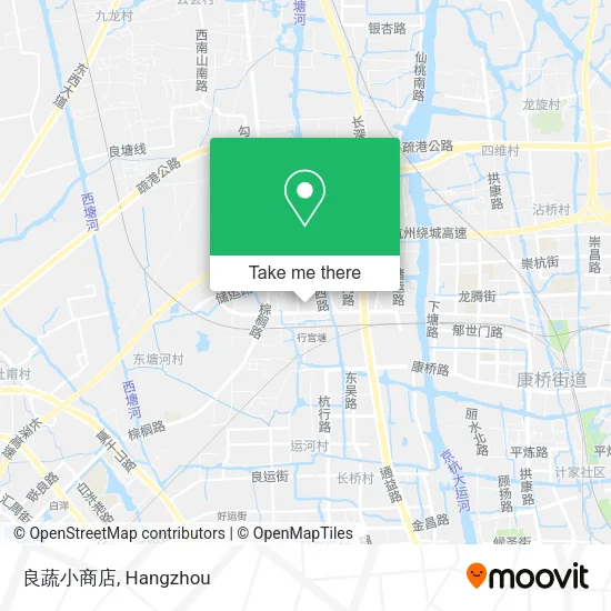 良蔬小商店 map