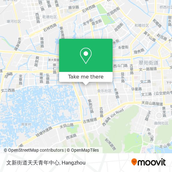 文新街道天天青年中心 map