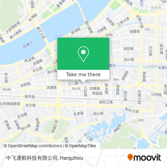 中飞通航科技有限公司 map