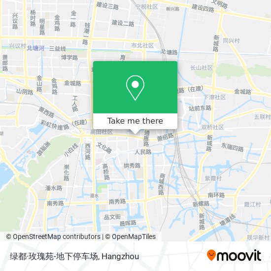 绿都·玫瑰苑-地下停车场 map
