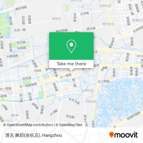 遇见·舞蹈(余杭店) map