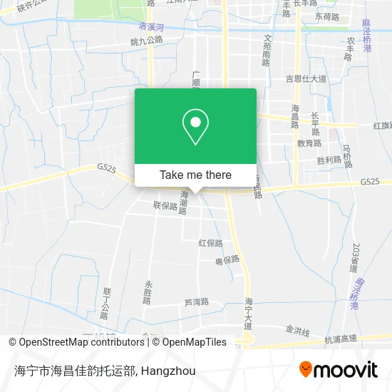 海宁市海昌佳韵托运部 map
