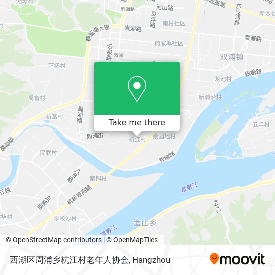 西湖区周浦乡杭江村老年人协会 map