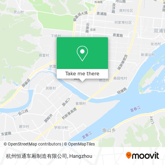 杭州恒通车厢制造有限公司 map