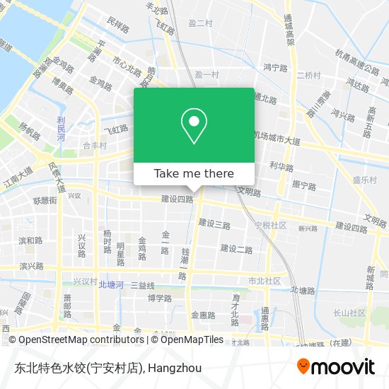东北特色水饺(宁安村店) map