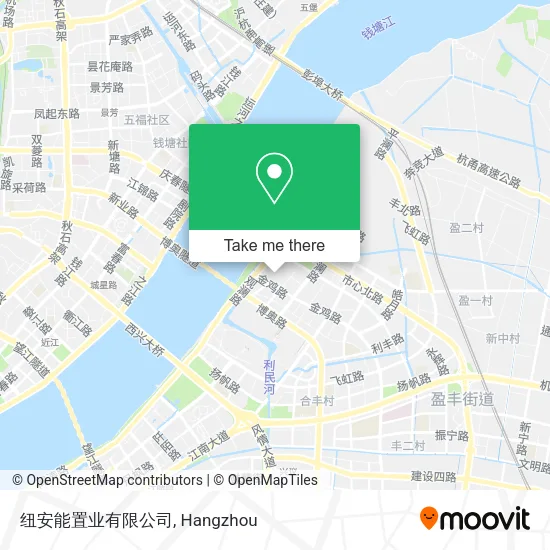 纽安能置业有限公司 map