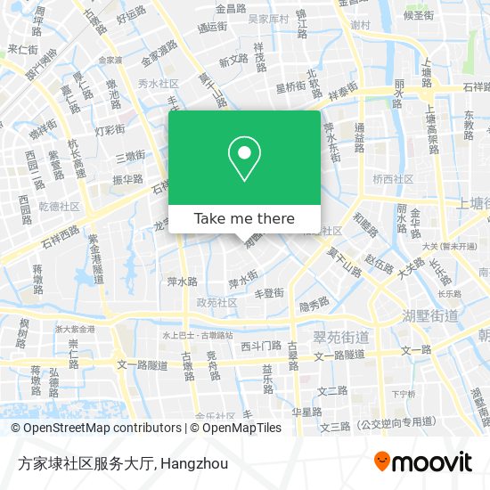 方家埭社区服务大厅 map