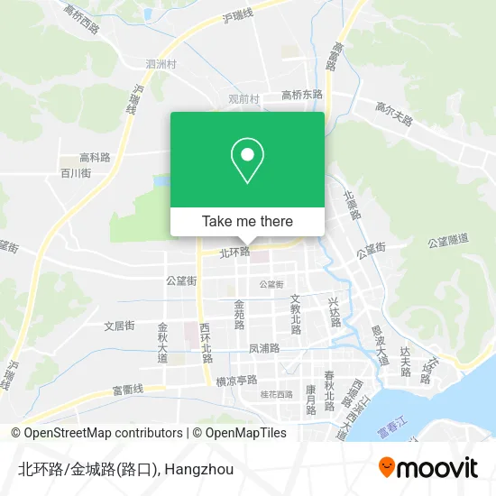 北环路/金城路(路口) map