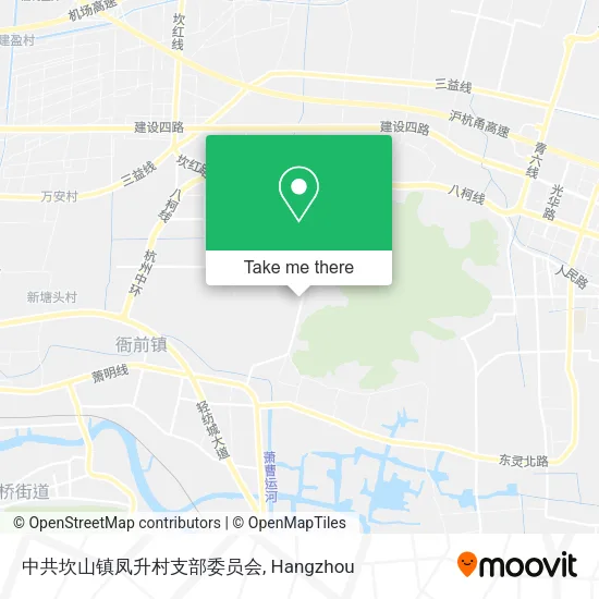 中共坎山镇凤升村支部委员会 map