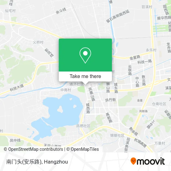 南门头(安乐路) map