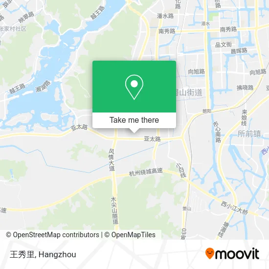 王秀里 map