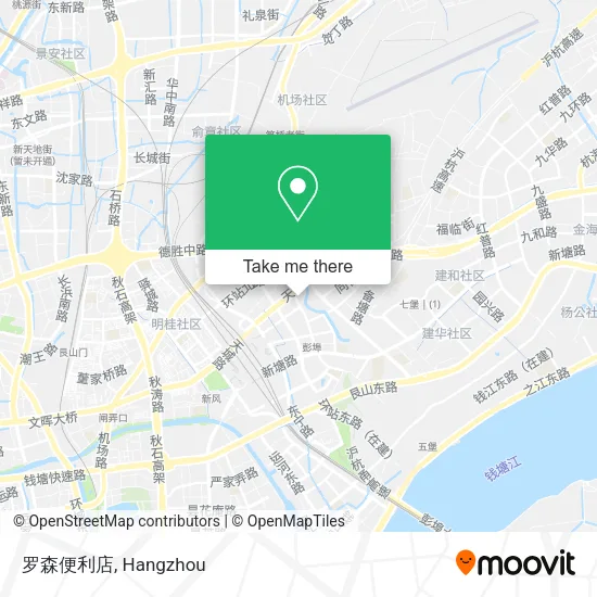 罗森便利店 map
