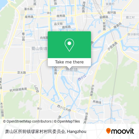 萧山区所前镇缪家村村民委员会 map