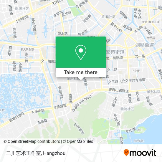 二川艺术工作室 map