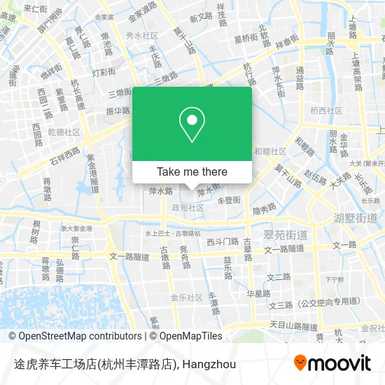途虎养车工场店(杭州丰潭路店) map