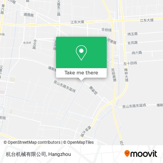 杭台机械有限公司 map