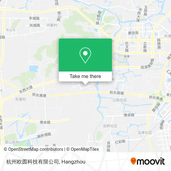 杭州欧圆科技有限公司 map