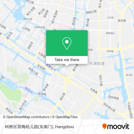 柯桥区双梅幼儿园(东南门) map