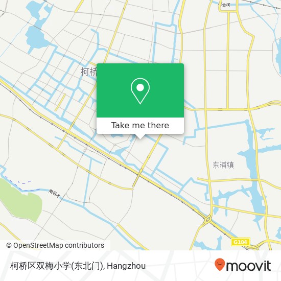 柯桥区双梅小学(东北门) map