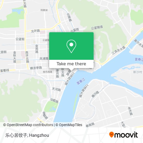 乐心居饺子 map