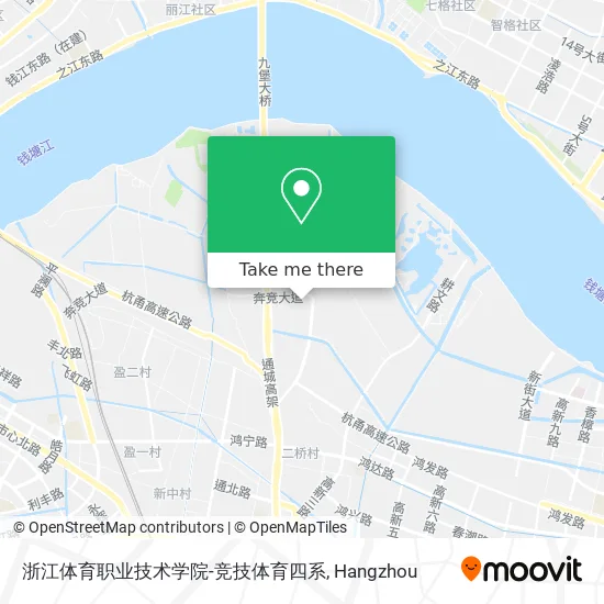 浙江体育职业技术学院-竞技体育四系 map
