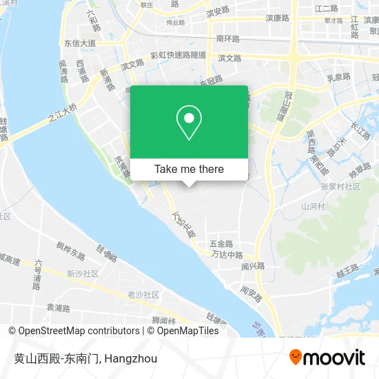 黄山西殿-东南门 map