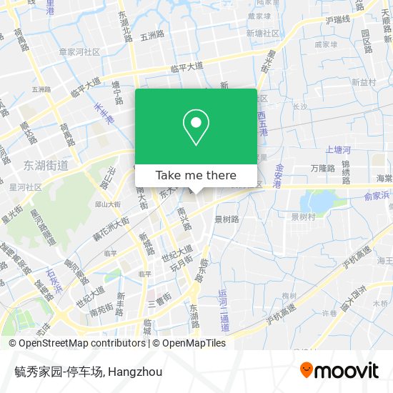 毓秀家园-停车场 map