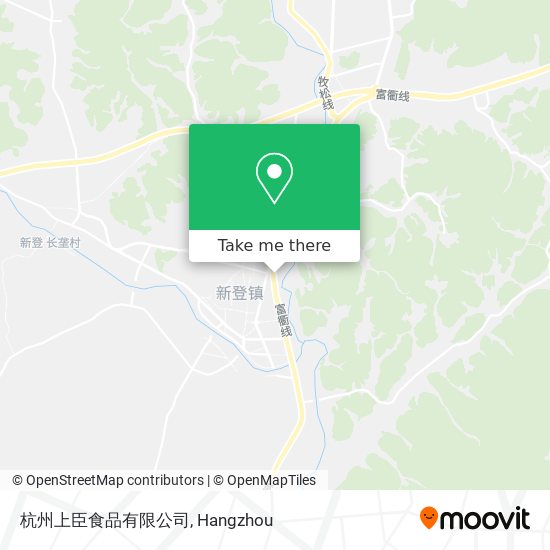 杭州上臣食品有限公司 map