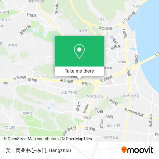 美上商业中心-东门 map