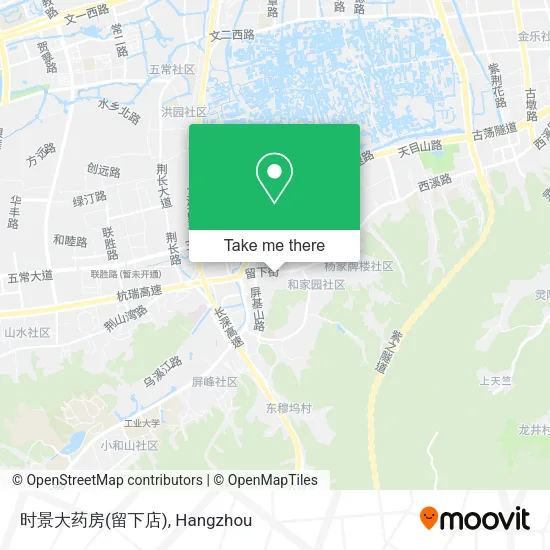 时景大药房(留下店) map