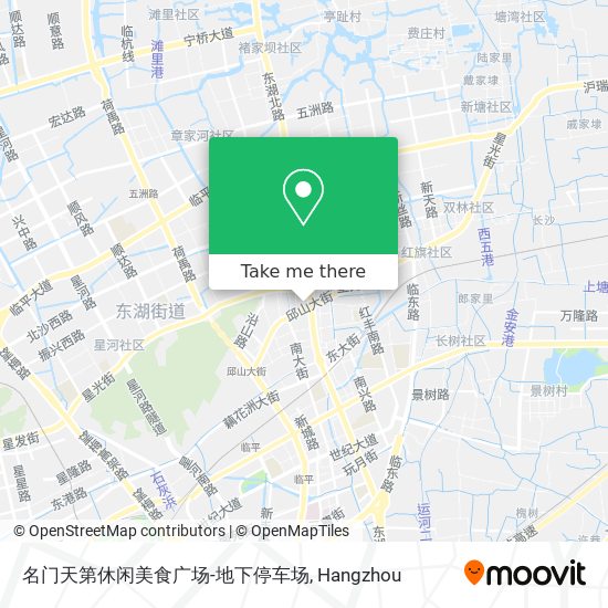 名门天第休闲美食广场-地下停车场 map