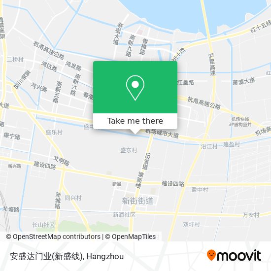 安盛达门业(新盛线) map