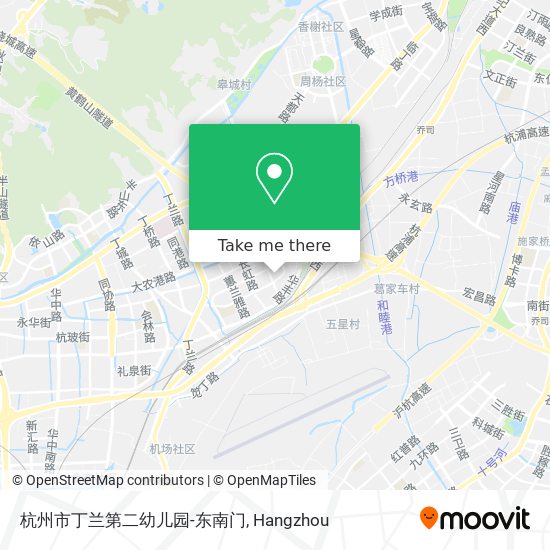 杭州市丁兰第二幼儿园-东南门 map