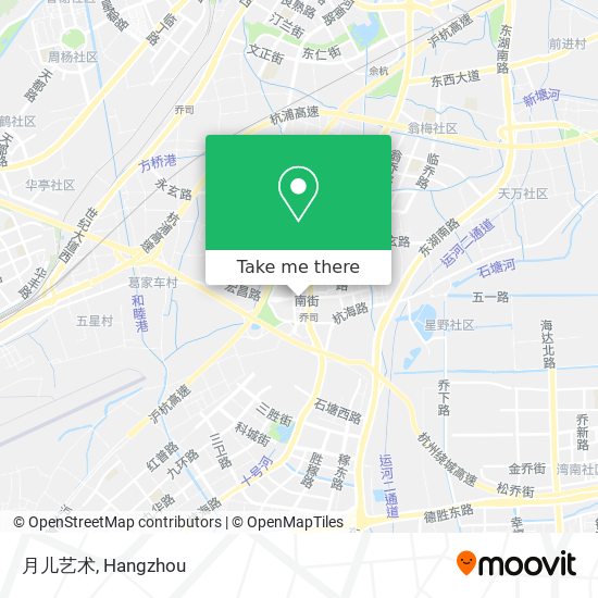 月儿艺术 map